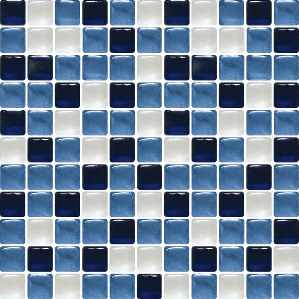 ceramstic hard candy blue mozaika szklana 30x30 (ms-08) płytki ceramstic kwadratowe 30x30 błyszczące