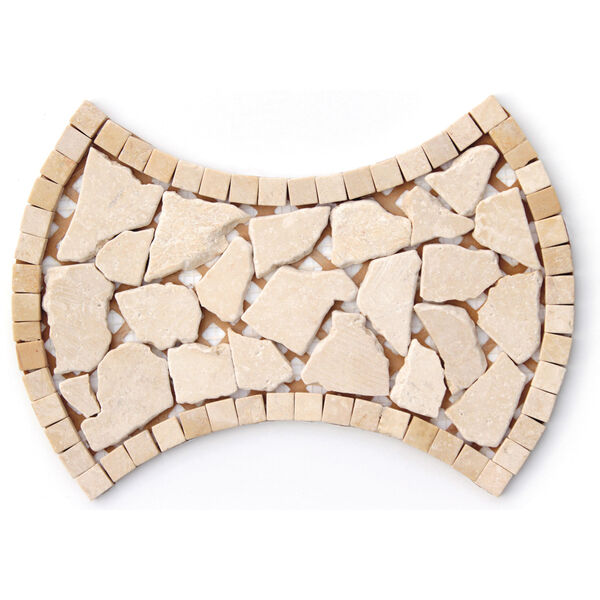 ceramstic puzzle light mozaika kamienna 21.5x30.5 (mk-31) mozaika ceramstic prostokątne matowe rektyfikowane