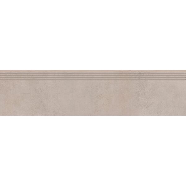 cerrad concrete beige stopnica rektyfikowana 29.7x119.7 płytki imitujące beton do salonu 30x120 rektyfikowane mrozoodporne o grubości 6 do 8 mm