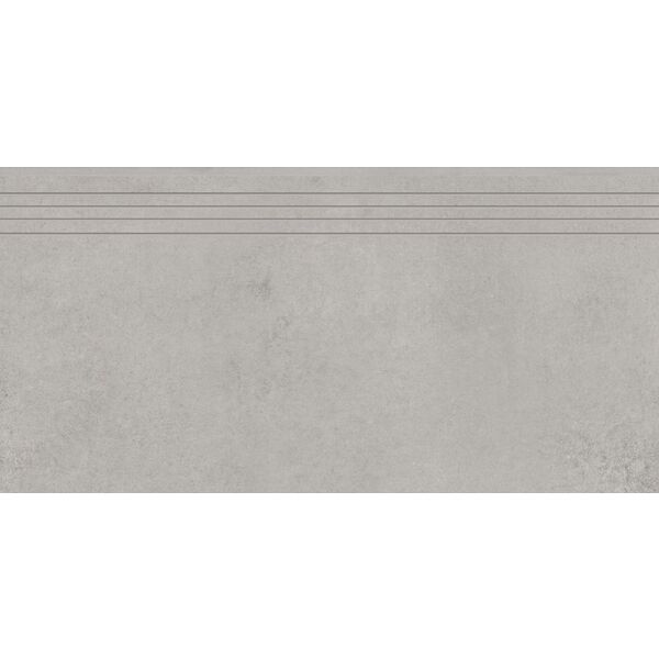 cerrad concrete gris stopnica rektyfikowana 29.7x59.7 gres cerrad - new design do łazienki szare matowe rektyfikowane