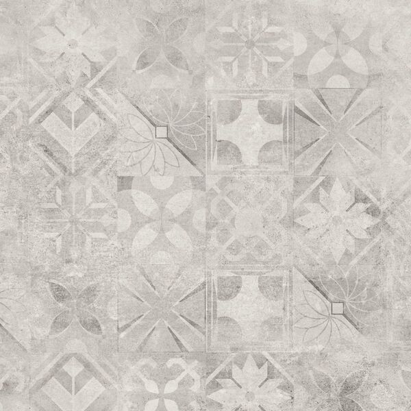 cerrad softcement white patchwork dekor poler rektyfikowany 59.7x59.7 płytki kwadratowe do kuchni 60x60 rektyfikowane mrozoodporne patchwork