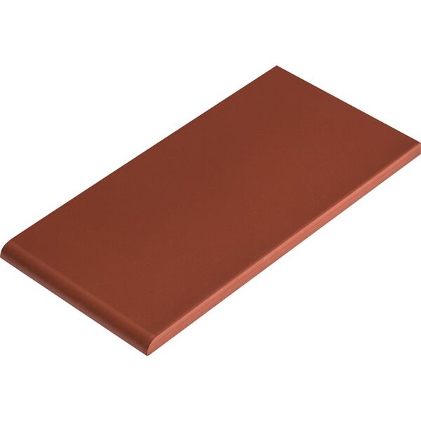 cerrad burgund gładki parapet mat 10x20 klinkier cerrad do salonu