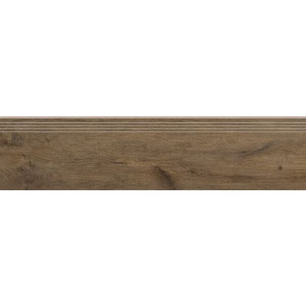 cerrad guardian wood brown stopnica 29.7x120.2 płytki 30x120 drewnopodobne