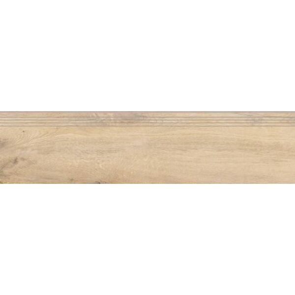 cerrad guardian wood light beige stopnica 29.7x120.2 płytki 30x120 drewnopodobne