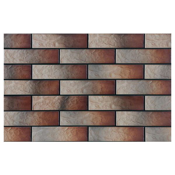 cerrad usa alaska strukturalna elewacja mat 6.5x24.5 klinkier elewacyjny