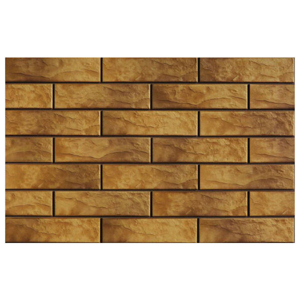 cerrad usa nevada strukturalna elewacja mat 6.5x24.5 imitacja klinkierowej cegły