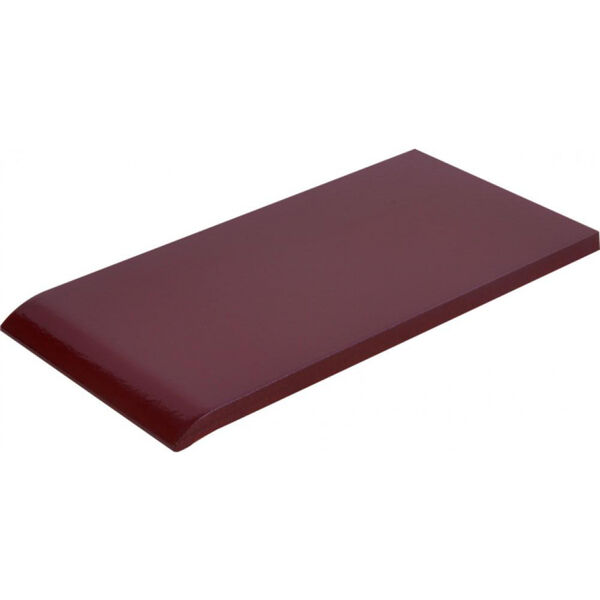 cerrad wiśniowy gładki parapet 13.5x24.5 czerwone płytki na taras