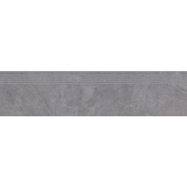 cersanit colosal grey stopnica 29.8x119.8x0.8 gres cersanit prostokątne matowe rektyfikowane o grubości 6 do 8 mm