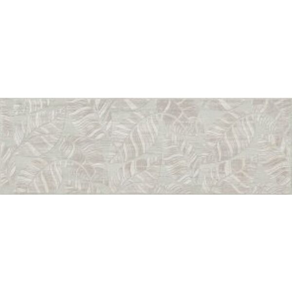 cersanit livi beige leaves dekor 20x60 glazura cersanit satynowe