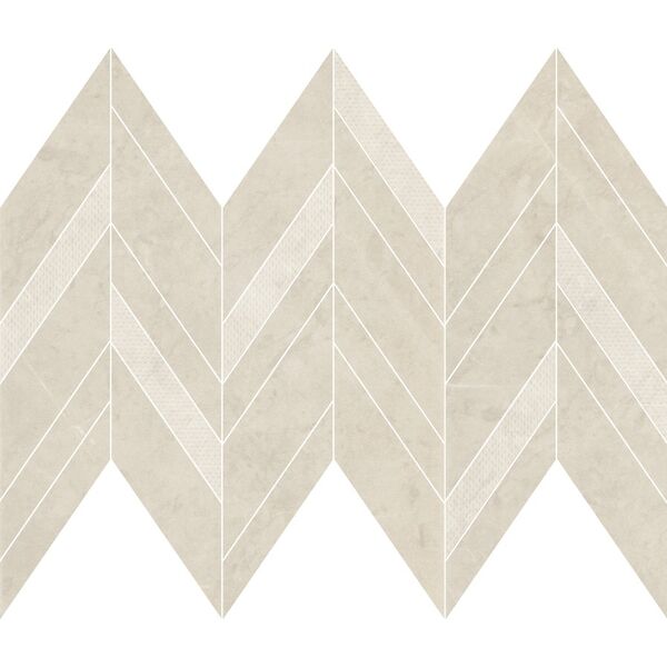 cersanit manzila beige chevron mix matt mosaic 25.5x29.8 płytki jodełka imitujące kamień