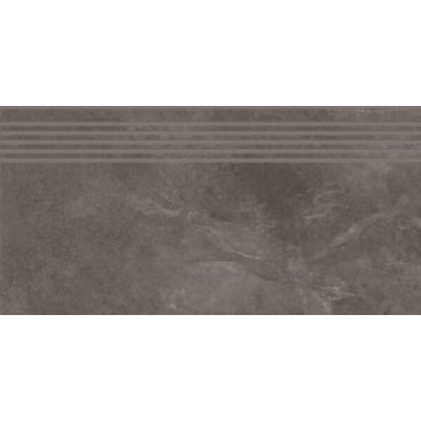 cersanit marengo graphite stopnica 29.8x59.8 gres cersanit prostokątne do salonu 30x60 antypoślizgowe