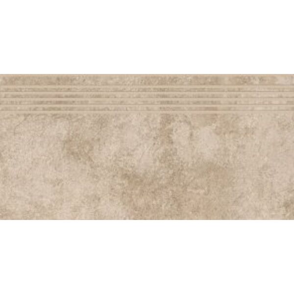 cersanit morenci beige stopnica 29.8x59.8 płytki cersanit na schody matowe mrozoodporne