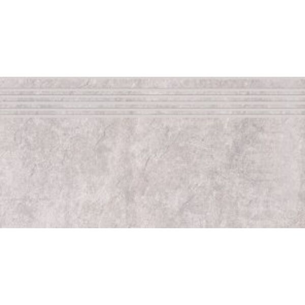 cersanit morenci light grey stopnica 29.8x59.8 płytki cersanit na schody matowe mrozoodporne