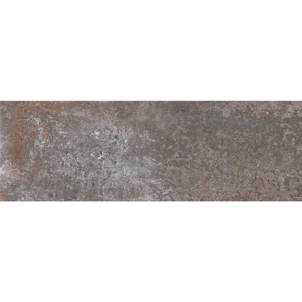 cersanit mystery land brown płytka ścienna 20x60 glazura cersanit imitujące beton do kuchni na ścianę 20x60 brązowe matowe