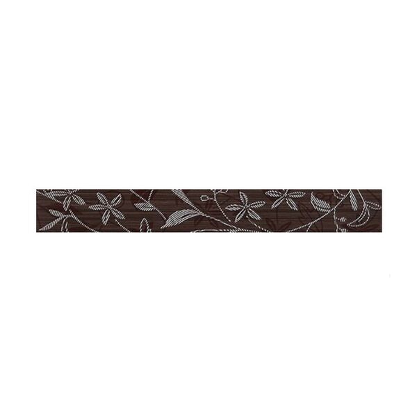 cersanit tanaka brown flower listwa 5x40 