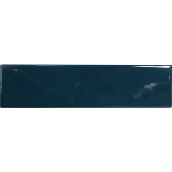 cil decor match midnight blue glossy płytka ścienna 6.25x25 płytki cil decor imitujące cegłę do łazienki błyszczące cegiełki