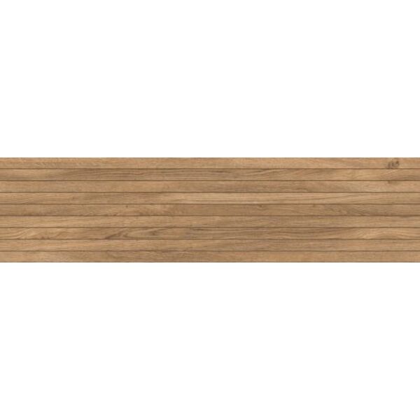 cotto tuscania fjord teak brun gres rektyfikowany 30.4x122.2 płytki cotto tuscania do salonu brązowe matowe rektyfikowane o grubości od 8 do 10 mm