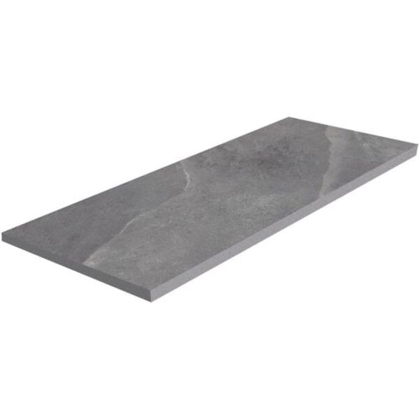 cotto tuscania slash dark grey płytka tarasowa gres rektyfikowany 61x122x2 płytki prostokątne tarasowe 2 cm wielki format matowe o grubości od 12 do 20 mm