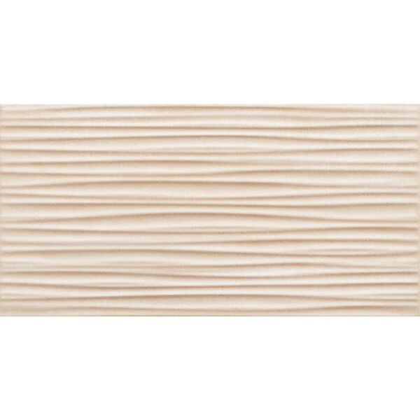 domino blink beige str płytka ścienna 30.8x60.8 płytki domino błyszczące strukturalne