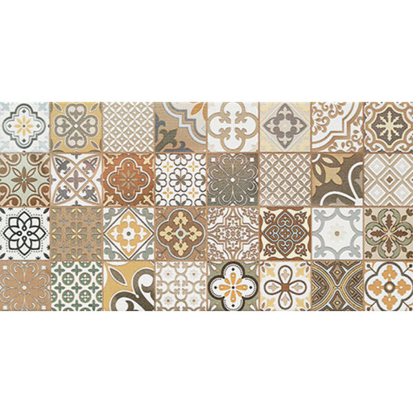 domino burano patch b str płytka ścienna 30.8x60.8 płytki patchwork o grubości 8-10 mm