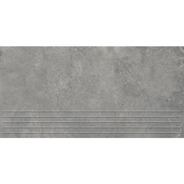 domino infinity light grey mat stopnica rektyfikowana 29.8x59.8x0.8 płytki domino prostokątne do kuchni matowe rektyfikowane o grubości 6 do 8 mm