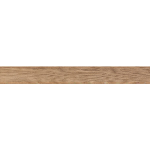 domino oak beige cokół 7x59.8 płytki domino drewnopodobne prostokątne do salonu