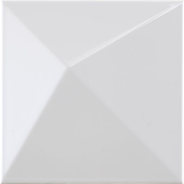 dune kioto white gloss płytka ścienna 25x25 (187337) glazura dune do salonu błyszczące strukturalne