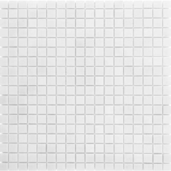 dunin black&white pure white 15 mozaika kamienna 30.x30.5 mozaika dunin kwadratowe do salonu 30x30 mrozoodporne