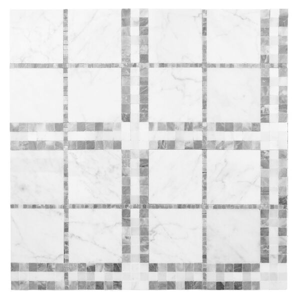 dunin carrara tartan mozaika 31x31 wzorzyste płytki dunin