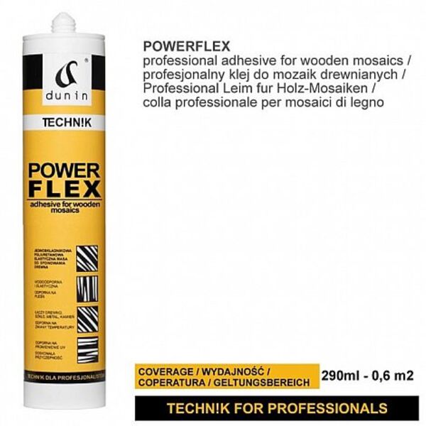 dunin dunin technik powerflex 290 ml klej do mozaik drewnianych 