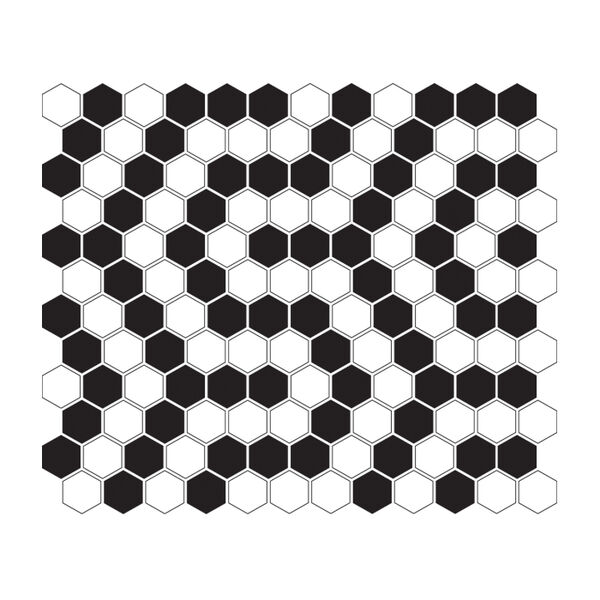 dunin mini hexagon b&w coral mozaika premium mat 26x30 płytki heksagonalne do łazienki matowe mrozoodporne