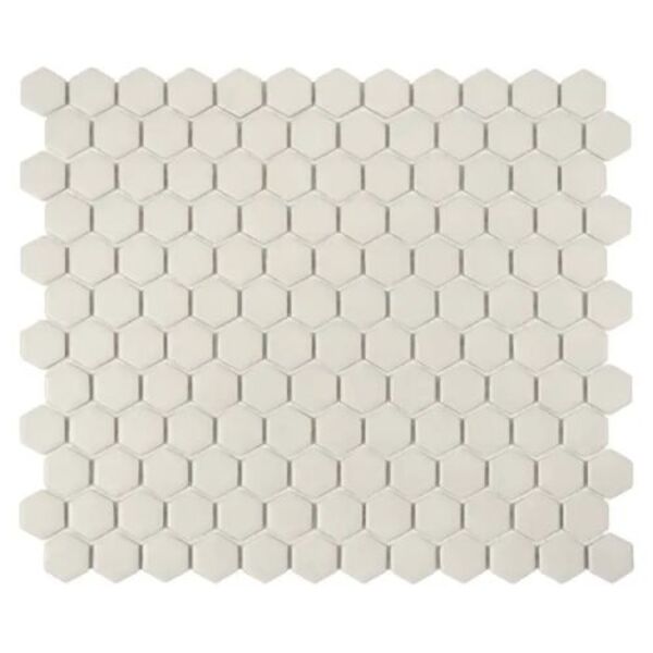 dunin mini hexagon cotton matt mozaika 26x30 gres heksagonalne do salonu na podłogę beżowe matowe