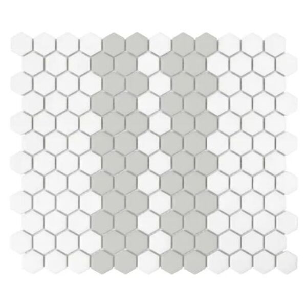 dunin mini hexagon stripe 2.1.a matt mozaika 26x30 płytki dunin prostokątne do łazienki na podłogę mrozoodporne o grubości od 4 do 6 mm