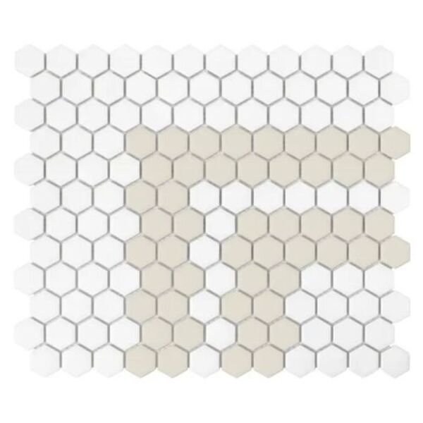 dunin mini hexagon stripe 2.3.c matt mozaika 26x30 mozaika na podłogę