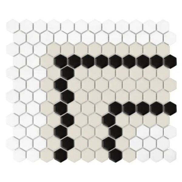 dunin mini hexagon stripe 5.3.c matt mozaika 26x30 gres prostokątne do salonu na podłogę mrozoodporne o grubości od 4 do 6 mm