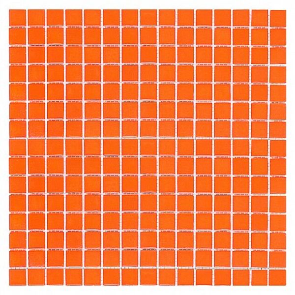 dunin q orange mozaika szklana 32.7x32.7 mozaika szklana do łazienki matowe