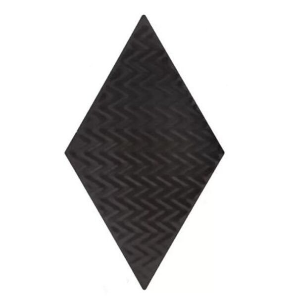 dunin rombic black 04 mozaika 11.5x20 gres do kuchni na podłogę geometryczne mrozoodporne