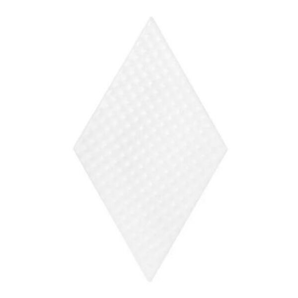 dunin rombic white 03 mozaika 11.5x20 płytki dunin białe matowe geometryczne