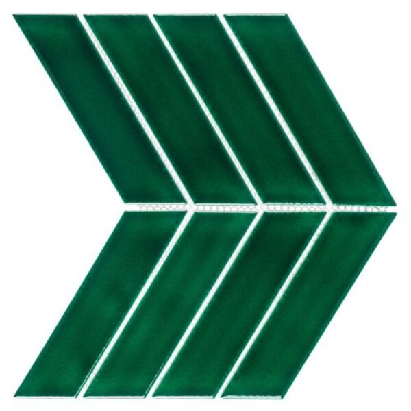 dunin royal chevron vert mozaika 31.8x22.4 dunin royal chevron