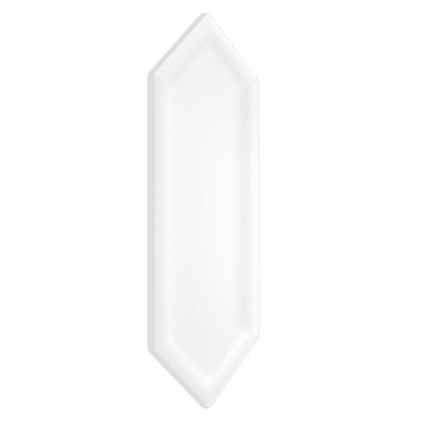 dunin tritone white 02 płytka ścienna 7.5x22.7 glazura dunin do łazienki geometryczne