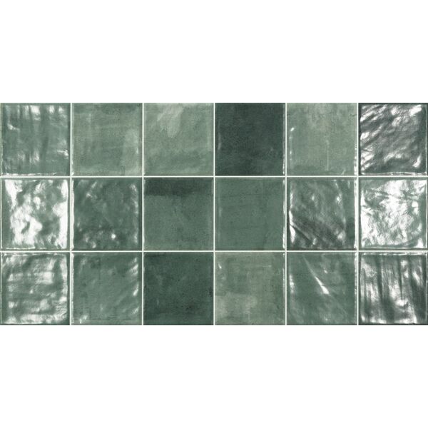 eco ceramic cool green płytka ścienna 31.6x60 płytki patchwork eco ceramic