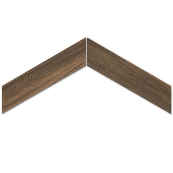 emil ceramica elegance wood / sleek wood nut chevron gres 11x54 włoskie płytki jodełka