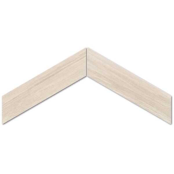 emil ceramica elegance wood / sleek wood white chevron gres 11x54 włoskie płytki jodełka