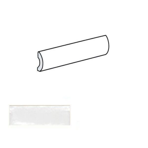 equipe altea white pencil bullnose 3x20 (27626) equipe altea