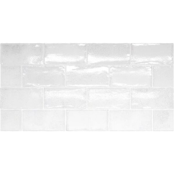 equipe altea white płytka ścienna 7.5x15 (27608) glazura equipe ceramicas prostokątne hiszpańskie 7,5x15 strukturalne