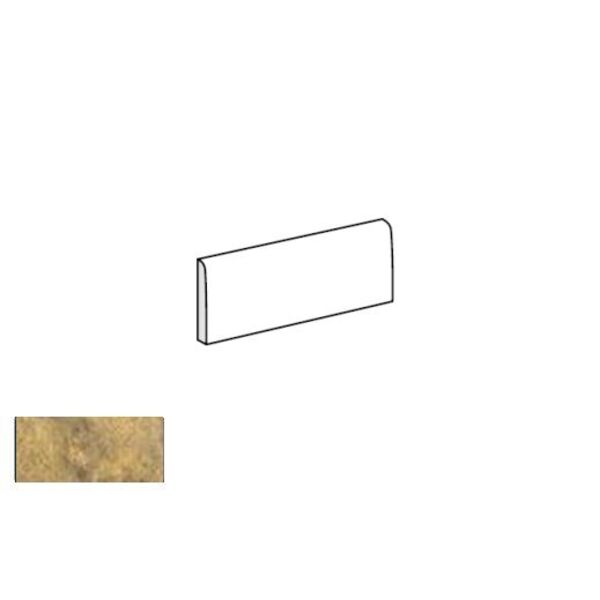 equipe artisan gold bullnose 6.5x20 (24483) glazura equipe ceramicas hiszpańskie beżowe strukturalne