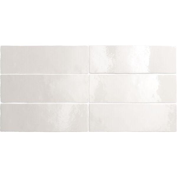 equipe artisan white płytka ścienna 6.5x20 (24464) płytki imitujące cegłę od equipe ceramicas