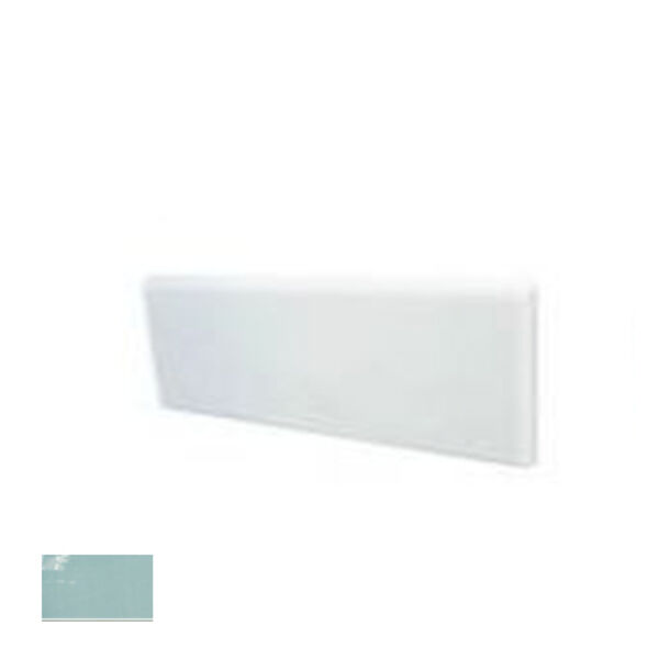 equipe ash blue bullnose 6.5x20 (21679) glazura prostokątne hiszpańskie do salonu niebieskie błyszczące strukturalne