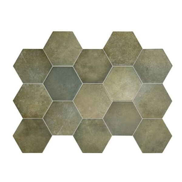 equipe heritage jungle hexagono gres 17.5x20 (24953) gres equipe ceramicas prostokątne hiszpańskie zielone matowe