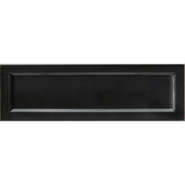 equipe island black frame płytka ścienna 6.5x20 (31206) czarne płytki cegiełki